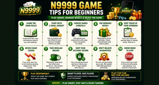 N9999 Game Tips and Tricks